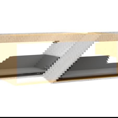 Mexen Box-A spintelės korpusas po praustuvu 120 cm, 1 stalčius, ąžuolas - 91AX0-1200-470-1-81