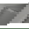 Mexen Kioto-XF dušo sienelė Walk-in su rėmu 50 x 202 cm, permatoma 10 mm, chromas - 800-050-104-01-00-X