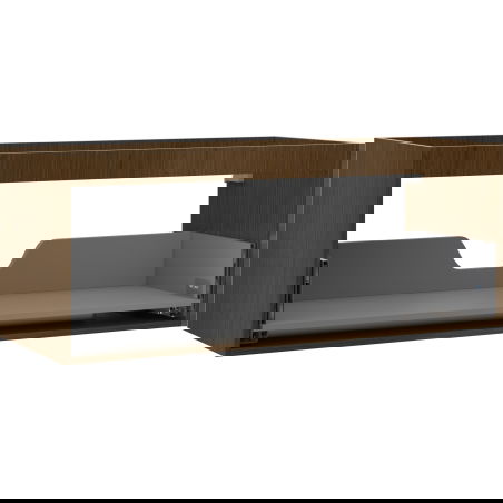 Mexen Box-A spintelės korpusas po praustuvu 120 cm, 1 stalčius, riešutas - 91AX0-1200-470-1-86