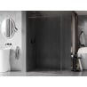 Mexen Kioto-XF dušo siena Walk-in su rėmu 120 x 202 cm, skaidrus 10 mm, ginklų metalas - 800-120-104-95-00-X