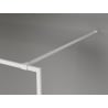 Mexen Kioto-XF dušo siena Walk-in su rėmu 100 x 202 cm, šerkšnas 10 mm, balta - 800-100-104-20-30-X