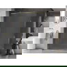 Mexen Kioto-XF dušo sienelė Walk-in su rėmeliu 70 x 202 cm, matinė 10 mm, auksinė - 800-070-104-50-30-X