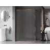 Mexen Kioto-XF dušo sienelė Walk-in su rėmeliu 160 x 202 cm, matinė 10 mm, rožinis auksas - 800-160-104-60-30-X