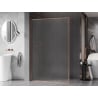 Mexen Kioto-XF dušo sienelė Walk-in su rėmu 110 x 202 cm, matinis 10 mm, šlifuotas varis - 800-110-104-65-30-X