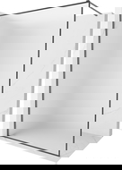 Mexen Kioto-XF dušo sienelė Walk-in su rėmu 150 x 202 cm, matinė 10 mm, šlifuota ginklo pilka - 800-150-104-66-30-X