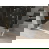 Mexen Omega stumdomas dušo kabina 130 x 70 cm, grafitas, chromas + Flat padėklas, baltas - 825-130-070-01-40-4010