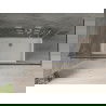 Mexen Omega stumdoma dušo kabina 130 x 70 cm, Grafito, Chromo + dušo padėklas Flat, bialy - 825-130-070-01-40-4010