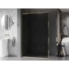 Mexen Kioto-XF dušo sienelė Walk-in su rėmu 70 x 202 cm, grafitas 10 mm, auksinė - 800-070-104-50-40-X
