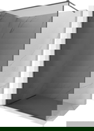 Mexen Kioto-XF dušo siena Walk-in su rėmu 140 x 202 cm, grafitas 10 mm, ginklo spalvos - 800-140-104-95-40-X