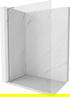 Mexen Kioto-X L dušų sienelė Walk-in 110 x 200 cm, skaidri 10 mm, chromas - 800-110-107-01-00-X