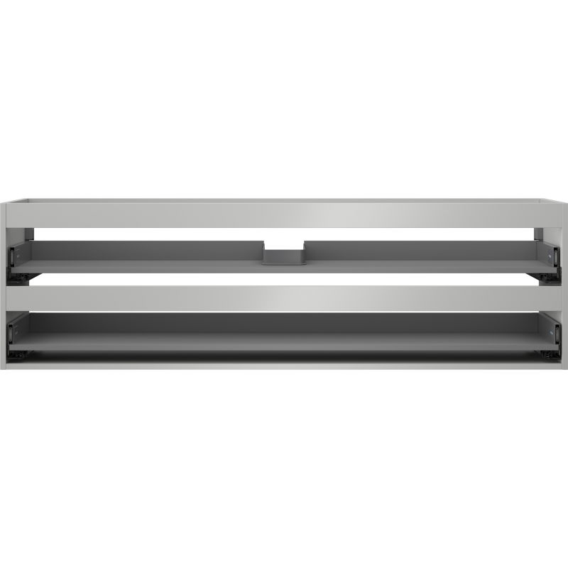 Mexen Box-A spintelės korpusas po praustuvu 160 cm, 2 stalčiai, pilkai matinė - 91AX0-1600-470-2-62