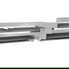 Mexen Box-A korpus praustuvo spintelės 160 cm, 2 stalčiai, pilka matinė - 91AX0-1600-470-2-62
