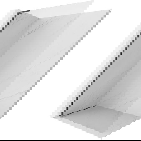 Mexen Kioto-X L dušo sienelė Walk-in 120 x 200 cm, skaidri 10 mm, šlifuotas ginklo pilkas - 800-120-107-66-00-X