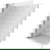 Mexen Kioto-X L dušo sienelė Walk-in 50 x 200 cm, skaidrus 10 mm, juodas - 800-050-107-70-00-X