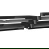 Mexen Box-A praustuvo spintelės korpusas 160 cm, 2 stalčiai, juodas blizgus - 91AX0-1600-470-2-70