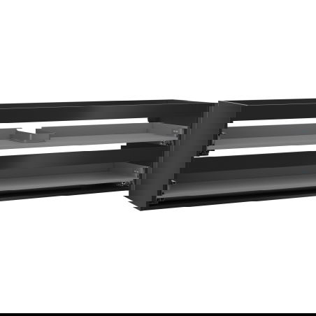 Mexen Box-A spintelės korpusas po praustuvu 160 cm, 2 stalčiai, juodas matinis - 91AX0-1600-470-2-71