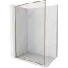 Mexen Kioto-F L Dušo sienelė Walk-in su rėmu 60 x 202 cm, skaidrus 8 mm, auksinis - 800-060-174-50-00