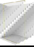 Mexen Kioto-F L dušo sienelė Walk-in su rėmeliu 70 x 202 cm, permatoma 8 mm, auksinė šlifuota - 800-070-174-55-00