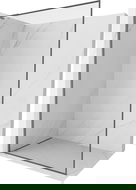 Mexen Kioto-F L dušo sienelė Walk-in su rėmu 110 x 202 cm, skaidri 8 mm, pistoleto metalas - 800-110-174-95-00