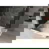 Mexen Omega stumdoma dušo kabina 130 x 90 cm, Grafito, Chromo + dušo padėklas Flat, bialy - 825-130-090-01-40-4010