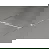 Mexen Kioto-X dušo siena Walk-in 100 x 100 cm, permatoma 10 mm, chromas - 800-100-202-01-00-100-X