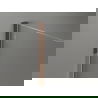 Mexen Kioto-X vaikščioji dušo sienelė 130 x 80 cm, skaidri 10 mm, rožinis auksas - 800-130-202-60-00-080-X