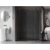Mexen Kioto-X Dušo sienelė Walk-in 120 x 110 cm, skaidri 10 mm, rožinis auksas - 800-120-202-60-00-110-X