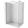 Mexen Kioto-X Dušo siena Walk-in 140 x 120 cm, permatomiška 10 mm, ginklinis metalas - 800-140-202-95-00-120-X