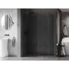 Mexen Kioto-X dušo sienelė Walk-in 140 x 120 cm, skaidri 10 mm, ginklų metalas - 800-140-202-95-00-120-X