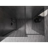 Mexen Kioto-X Dušo siena Walk-in 140 x 120 cm, permatomiška 10 mm, ginklinis metalas - 800-140-202-95-00-120-X