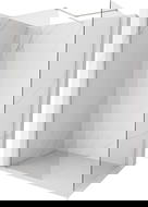 Mexen Kioto-X dušo siena Walk-in 130 x 120 cm, skaidri 10 mm, šlifuotas nikelis - 800-130-202-97-00-120-X