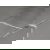 Mexen Kioto-XF dušo sienelė Walk-in su rėmu 140 x 120 cm, skaidri 10 mm, chromas - 800-140-202-04-00-120-XF