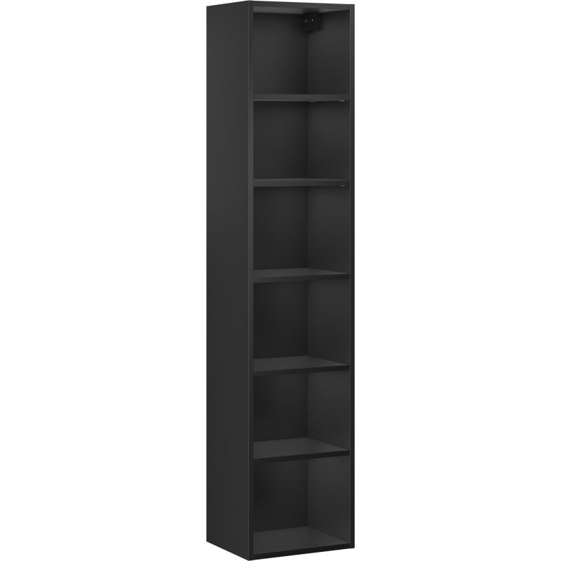 Mexen Box-A vonios spintelės korpuso stulpas 35 cm, juodas matinis - 91AX1-1600-300-1-71