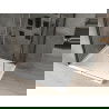 Mexen Omega stumdoma dušo kabina 100 x 70 cm, Skaidrus, Juoda + dušo padėklas Flat, Balta - 825-100-070-70-00-4010B