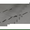 Mexen Kioto-XF dušo sienelė Walk-in su rėmu 120 x 80 cm, skaidri 10 mm, ginklų metalas - 800-120-202-04-95-080-XF