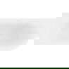 Mexen Mia laisvai stovinti kampinė vonia kairinė 160 x 80 cm, balta, baltas persipylimas - 52691608000L-20