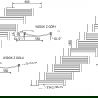 Mexen Helios elektrinis radiatorius 1800 x 600 mm, 900 W, auksinis - W103-1800-600-2900-50