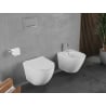 Mexen Lena WC dubuo be ratlankių su lėto nusileidimo plona sėdyne, duroplast, blizgi balta - 30220500T