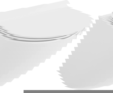 Mexen Lena WC dubuo be apvado Tornado su lėtai nusileidžiančia dangteliu slim, duroplast, balta blizgi - 30224000T