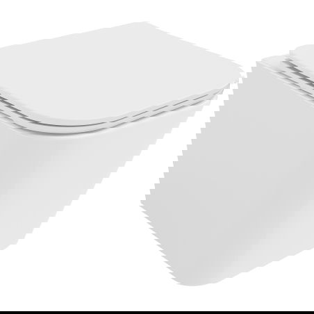 Mexen Teo tualeto dubuo BeRantė Tornado su lėtai nusileidžiančiu plonu dangčiu, duroplastiko, blizgus baltas - 30850600T