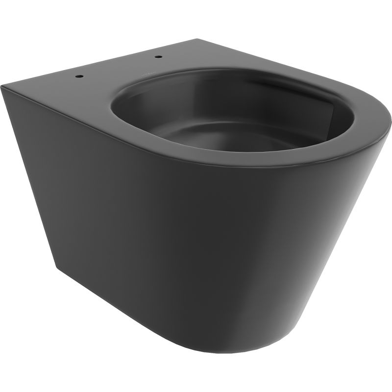 Mexen Rico WC dubuo be ratlankio Tornado, juodas matinis - 3372XX85T