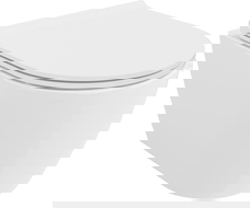 Mexen Carmen puoduko wc be ratlankio Tornado su lėtai krentančiu plonu dangčiu, duroplastiku, blizganti balta - 30880500T