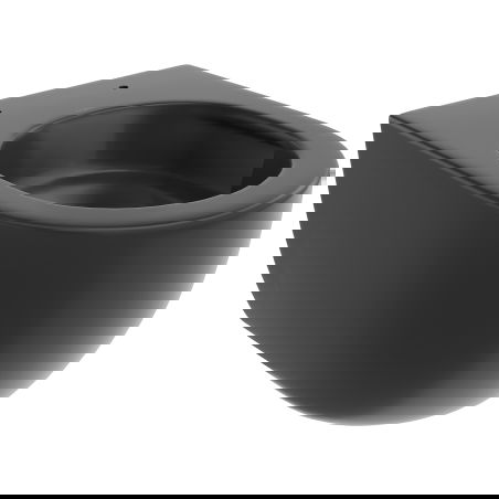 Mexen Carmen WC puodai Rimless Tornado, juodai matinė - 3388XX85T