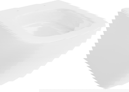 Mexen Riva WC puoduko dubuo Rimless Tornado, blizgi balta - 3363XX00T