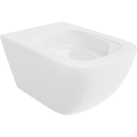 Mexen Timo tualeto dubenėlis Rimless Tornado, blizgus baltas - 3365XX00T