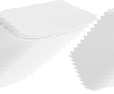 Mexen Vivo WC dubuo Rimless Tornado su lėtai nusileidžiančiu dangčiu, plonas, duroplastikas, blizgi balta - 30610200T