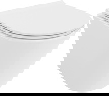 Mexen Rico WC dubuo Rimless Tornado su lėtai nusileidžiančia slim sėdyne, duroplastikas, blizgi balta - 30720500T