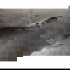 Mexen Lunar pusapvalė dušo kabina, 70 x 70 cm, skaidri, auksinė matinė - 833-070L-070P-55-00