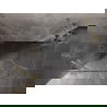 Mexen Lunar pusapvalė dušo kabina varstoma kairė 80 x 70 cm, skaidri, šlifuota auksinė - 833-080L-070P-55-00