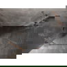 Mexen Lunar ketvirtinė dušo kabina su varstomomis durimis, kairė 80 x 70 cm, skaidri, šlifuotas varis - 833-080L-070P-65-00